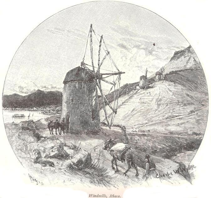Razos Windmill Villa Vathy  Exterior photo